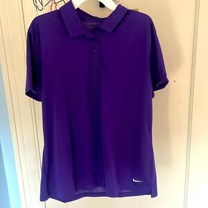 Women’s Nike Dri-fit golf shirt